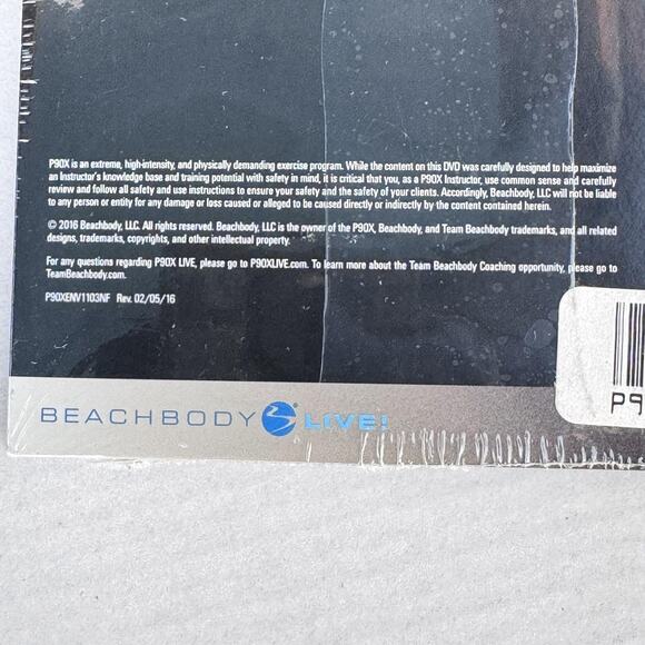 P90X Live Round 22 DVD New Beachbody Workout Program Sealed 2016 Exercise - Picture 6 of 6